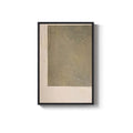 Framed Neutral Beige Taupe Abstract Wall Art Modern Minimalist Wall Decor for Living Room