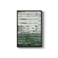 Framed Dark Sage Green Modern Minimalist Abstract Wall Art Wall Decor for Living Room