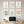 Framed Colorful Motivational Inspirational Wall Art for Therapy Office Set of 6