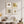 4 Piece Framed Modern Gold and White Wall Art for Living Room, Plexiglass with Mat
