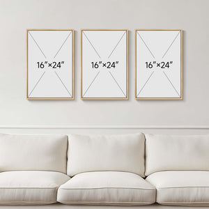 Large Framed Matisse Wall Art for Living room, 3 Piece Colorful Abstract Canvas Artwork for Walls