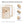 Large Framed Neutral Modern Minimalist Abstract Canvas Vertical Wall Art for Living Room