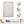 Large White Framed Blue and Gold Abstract Wall Art Modern Minimalist Artwork for Living Room Set of 2