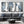 Framed Blue and Gray Abstract Modern Wall Art Minimalist Wall Decor for Living Room Set of 3