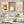Framed Modern Luxury Gold Large Wall Art for Living Room Set of 3