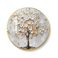 Framed LED Modern Luxury Tree of Life Wall Art with Remote Control for Living Room