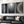 Large Framed Black Silver Modern Abstract Wall Art
