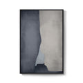 Extra Large Framed Neutral Abstract Wall Art for Living Room, 40x60 Oversized Gray and Beige