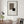 Framed Black White Neutral Modern Minimalist Abstract Wall Art for Living Room