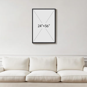 Large Framed Blue Gray Modern Abstract Wall Art for Living Room Bedroom Dining Hallway