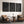 3D Textured Black Abstract Wall Art, Large Framed 3 Piece Set for Living Room