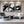 Large Framed Minimalist Brushstroke Wall Art, 3 Piece Set in Black and White