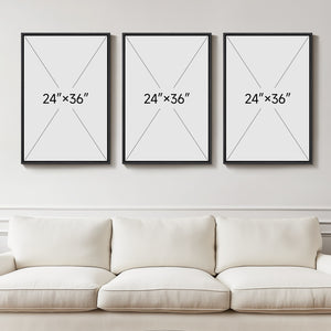 Black and White Abstract Wall Art