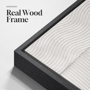 Black and White Abstract Wall Art