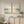 Framed Sage Green Abstract Landscape Wall Art for Living Room, Neutral lake scenic