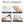 Large Framed Modern Abstract Horizontal Wall Art for Living Room