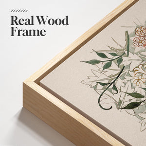 Framed Large William Morris Canvas Wall Art Set of 3