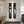 Framed Vertical Black White Gold Moon Landscape Wall Art Decor Set of 2
