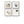 4 Piece Framed Neutral Abstract Modern Minimalist Wall Art for Living Room