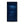 Large Framed Navy Blue Contemporary  Minimalist Abstract Vertical Wall Art for Hallway