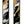 Large Framed Neutral Abstract Vertical Wall Art Decor for Hallway Set of 2