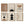 Framed Boho Modern Minimalist Neutral Geometric Abstract Wall Art for Living Room Set of 6