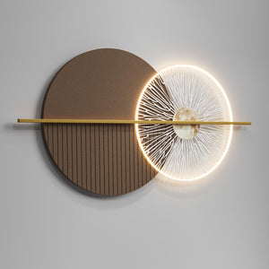Large LED 3D Textured Modern Minimalist Abstract Wall Art for Living Room with Remote Control