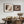 Framed Neutral Abstract Mid Century Modern Minimalist Brown Wall Art for Bedroom Set of 2