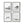 Framed Coastal Beach Black and White Wall Art for Living Room Set of 4