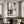 Extra Large Framed Black White Gold Contemporary Abstract Vertical Wall Art for Living Room