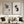 Large Framed Neutral Modern Minimalist Abstract Wall Art for Living Room Set of 2