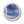 Large Framed LED Blue Round Space Modern Galaxy Wall Art for Living Room