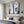 Large Framed Blue Gray Modern Minimalist Abstract Wall Art for Living Room Set of 2