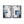 Large Framed Blue Gray Modern Minimalist Abstract Wall Art for Living Room Set of 2