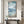 Large Framed Modern Abstract Coastal Ocean Landscape Wall Art Blue Vertical Art Print