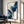 Extra Large Framed Blue White and Gold Modern Abstract Vertical Wall Art for Living Room