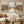 Large Framed Neutral Mountain Forest Landscape Autumn Scenic Wall Art for Living Room Set of 3