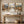 Large Framed Neutral Mountain Forest Landscape Autumn Scenic Wall Art for Living Room Set of 3