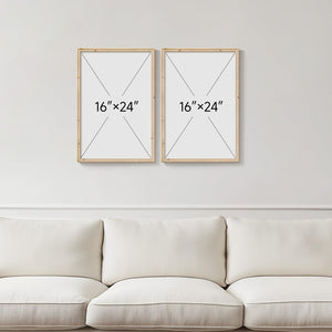 Vintage Framed Islamic Allah Bismillah Retro Neutral Canvas Wall Art for Living Room Set of 2