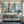 Large Framed Blue and Gold Abstract Modern Minimalist Elegant Wall Art for Living Room Set of 3